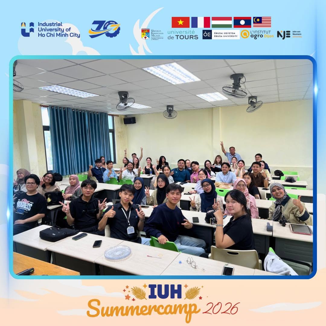 LỚP HỌC TIẾNG VIỆT TRONG CHƯƠNG TRÌNH IUH SUMMERCAMP 2026