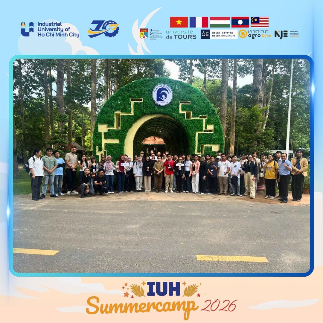 TRẢI NGHIỆM ĐỊA ĐẠO CỦ CHI TRONG CHUỖI IUH SUMMERCAMP 2026