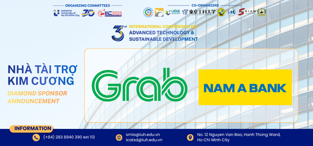 Grab & Nam A Bank - Diamond Sponsors of ICATSD 2026