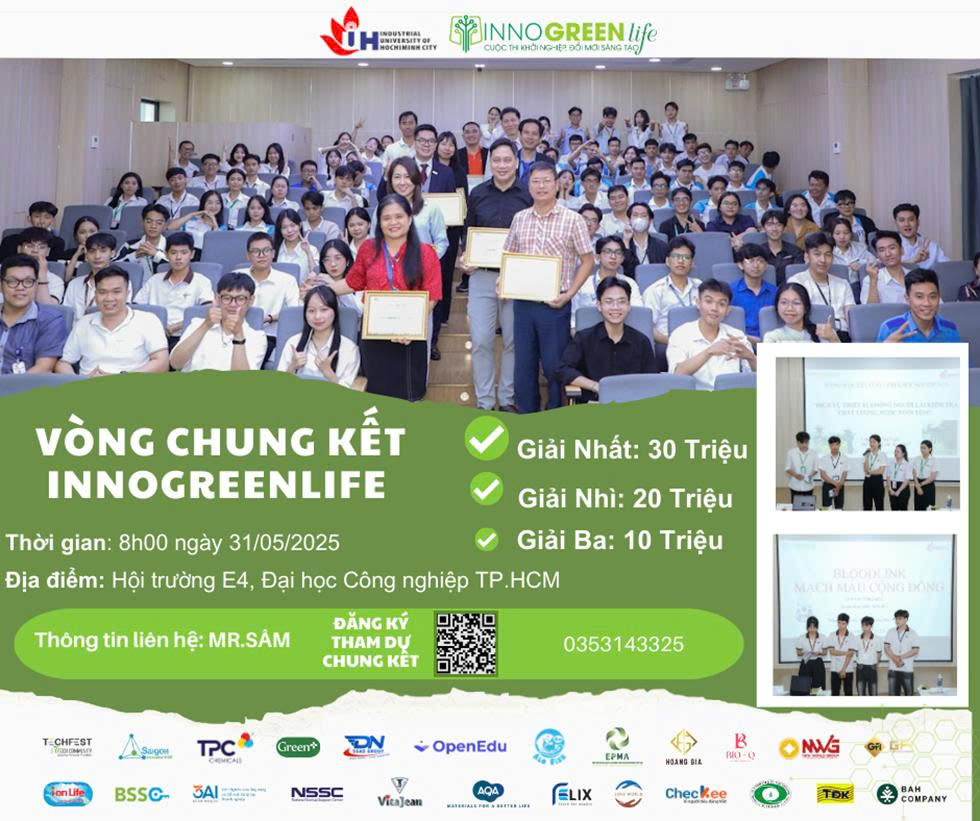 VÒNG CHUNG KẾT CUỘC THI ĐỔI MỚI SÁNG TẠO KHỞI NGHIỆP 