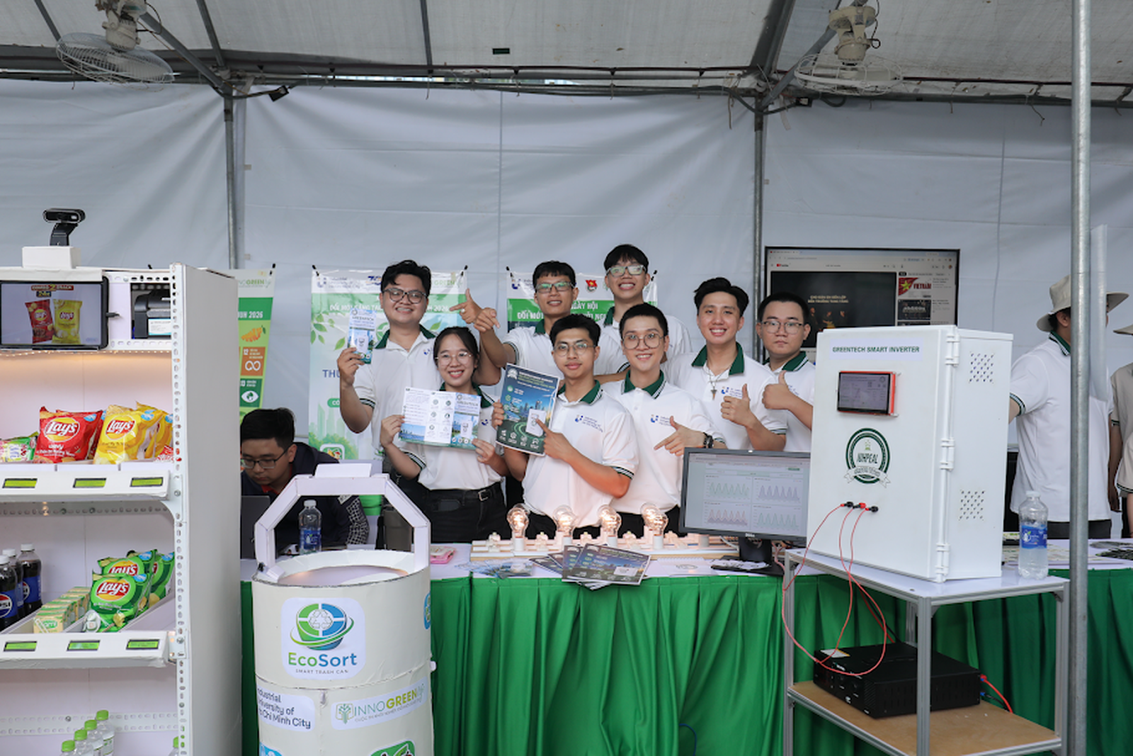 Sản phẩm EcoSort của sinh viên IUH