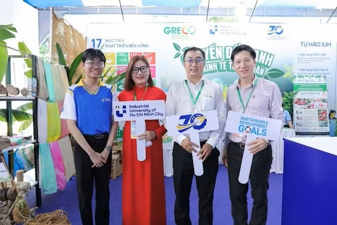 Cán bộ, giảng viên, sinh viên IUH tại GRECO 2026